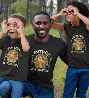 1sttheworld T-Shirt - Future Egyptologist Ancient T-Shirt Black A35