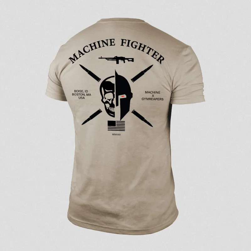 7.62 Machine Fighter Tee - Sand