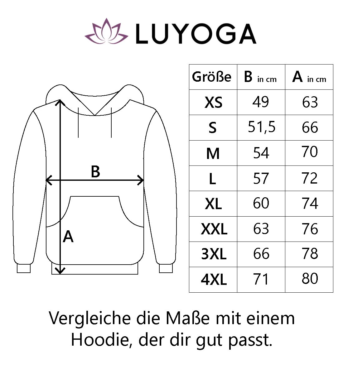 Achtsam Bio Hoodie