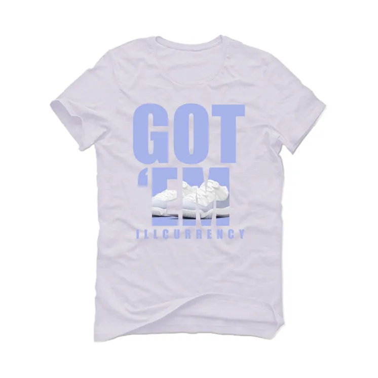 Air Jordan 11 Low "Pure Violet" | illcurrency White T-Shirt (Got Em)