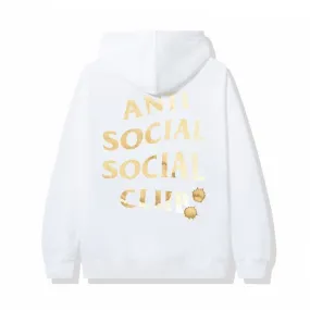 Anti Social Social Club Every Morning Every Time Hoodie White