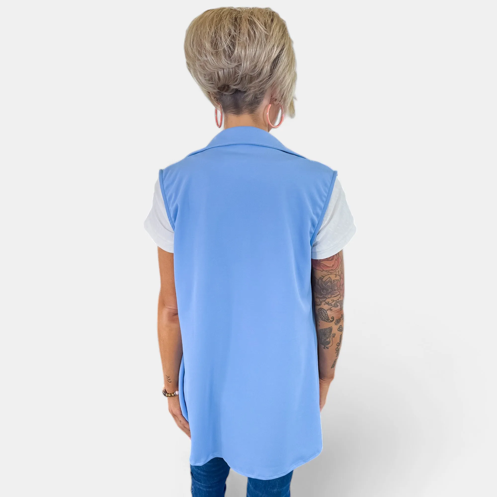 Blue Talulla Vest [NO RETURNS]