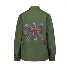 British Flag Army Jacket