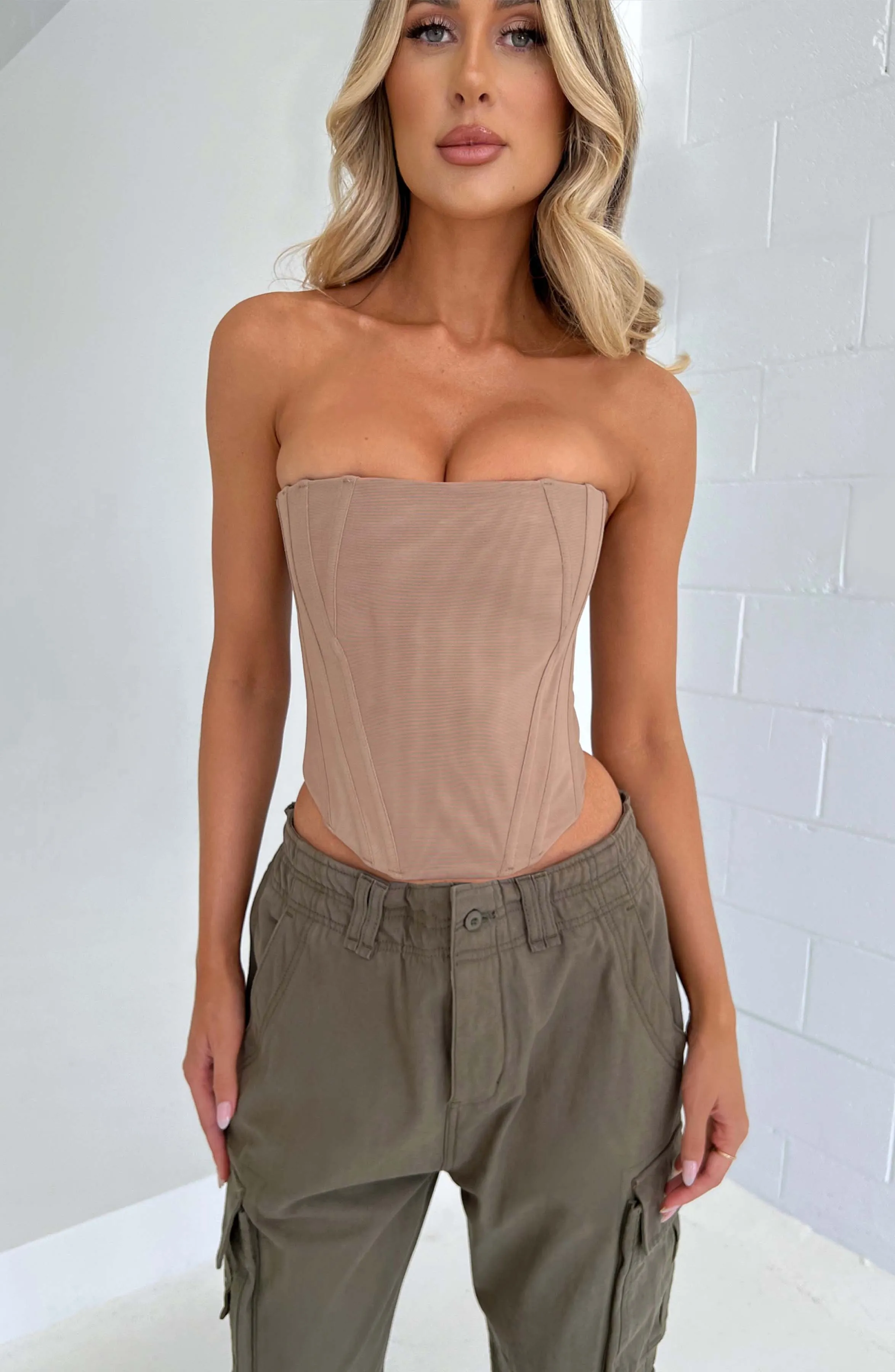 Cami Corset - Beige