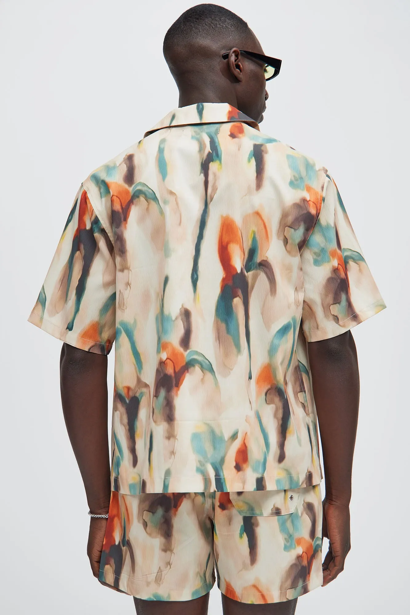 Capen Watercolor Shirt - Multi Color