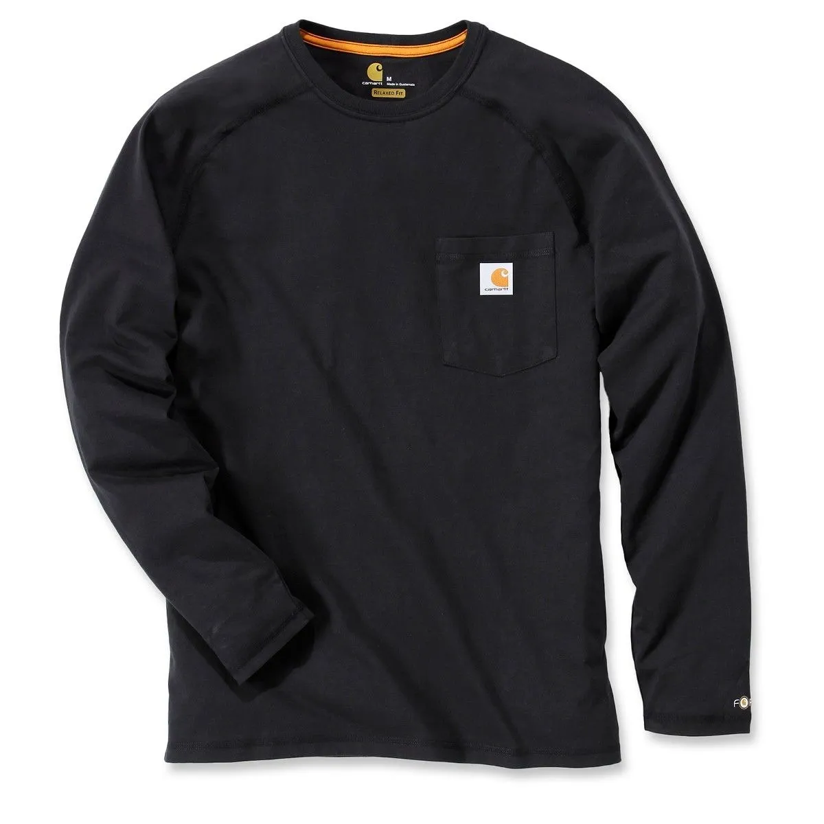 Carhartt&#x20;100393&#x20;T-Shirt&#x20;Cotton&#x20;l&#x2F;s&#x20;Force&#x20;-&#x20;Moss