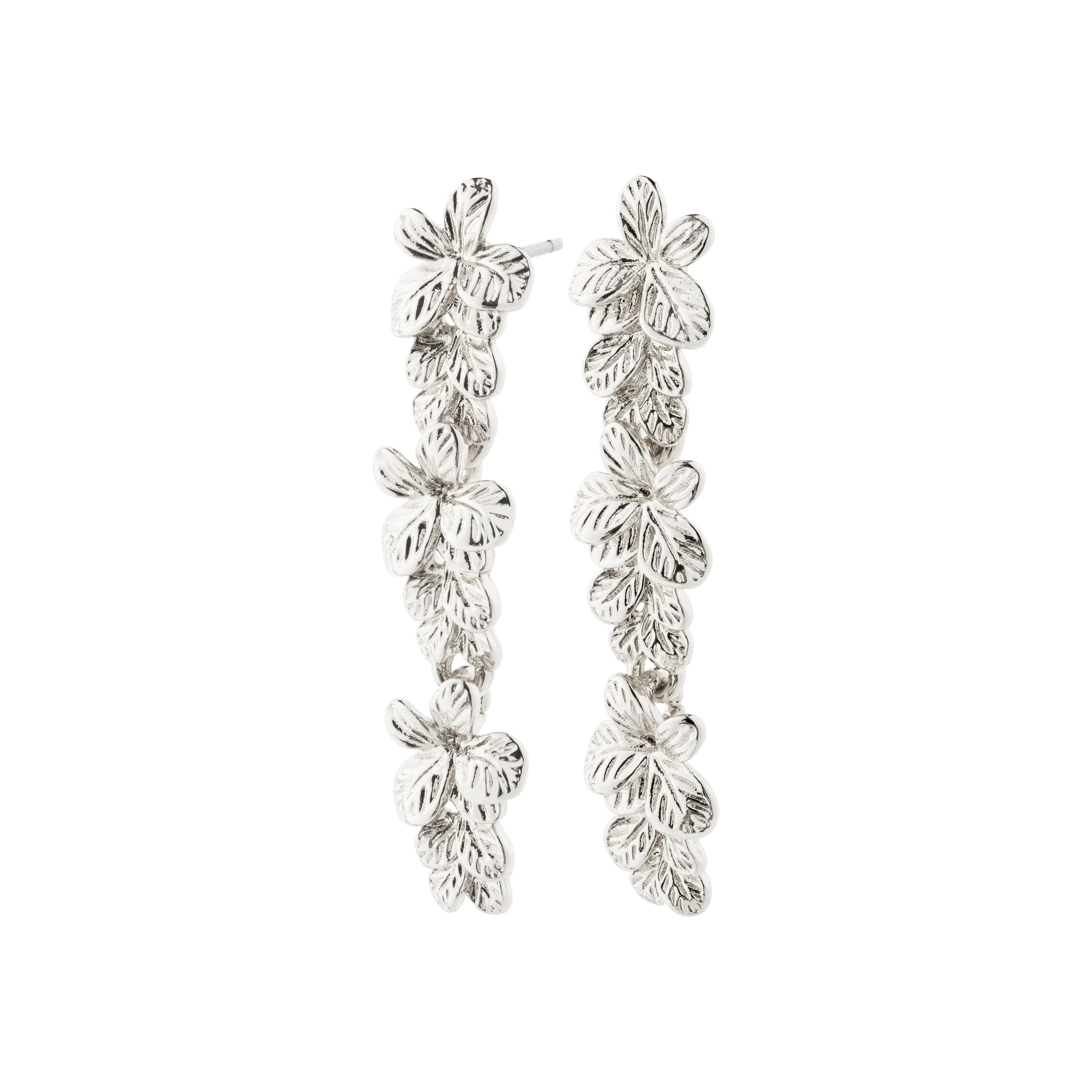 CHARMAINE recycled earrings silver-plated