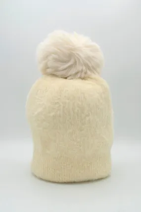 Classic Fuzzy Pom Beanie