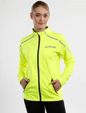 Damen Thermo Fahrradjacke / Laufjacke Air Tech Neon Setprodukt