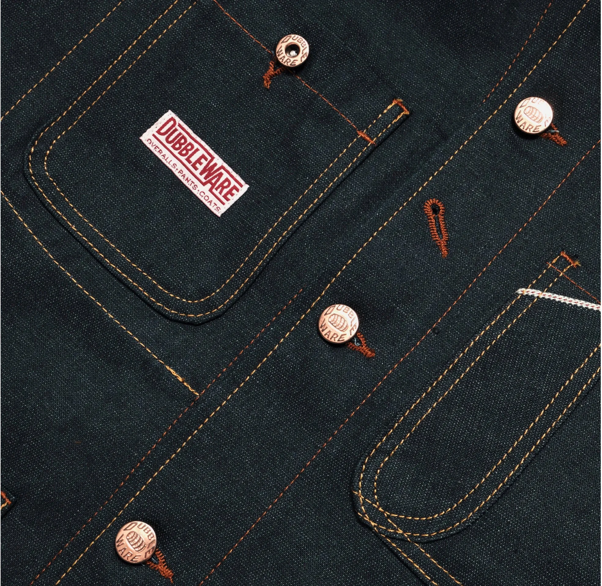 DUBBLEWARE Selvedge Denim Made In UK Jacket