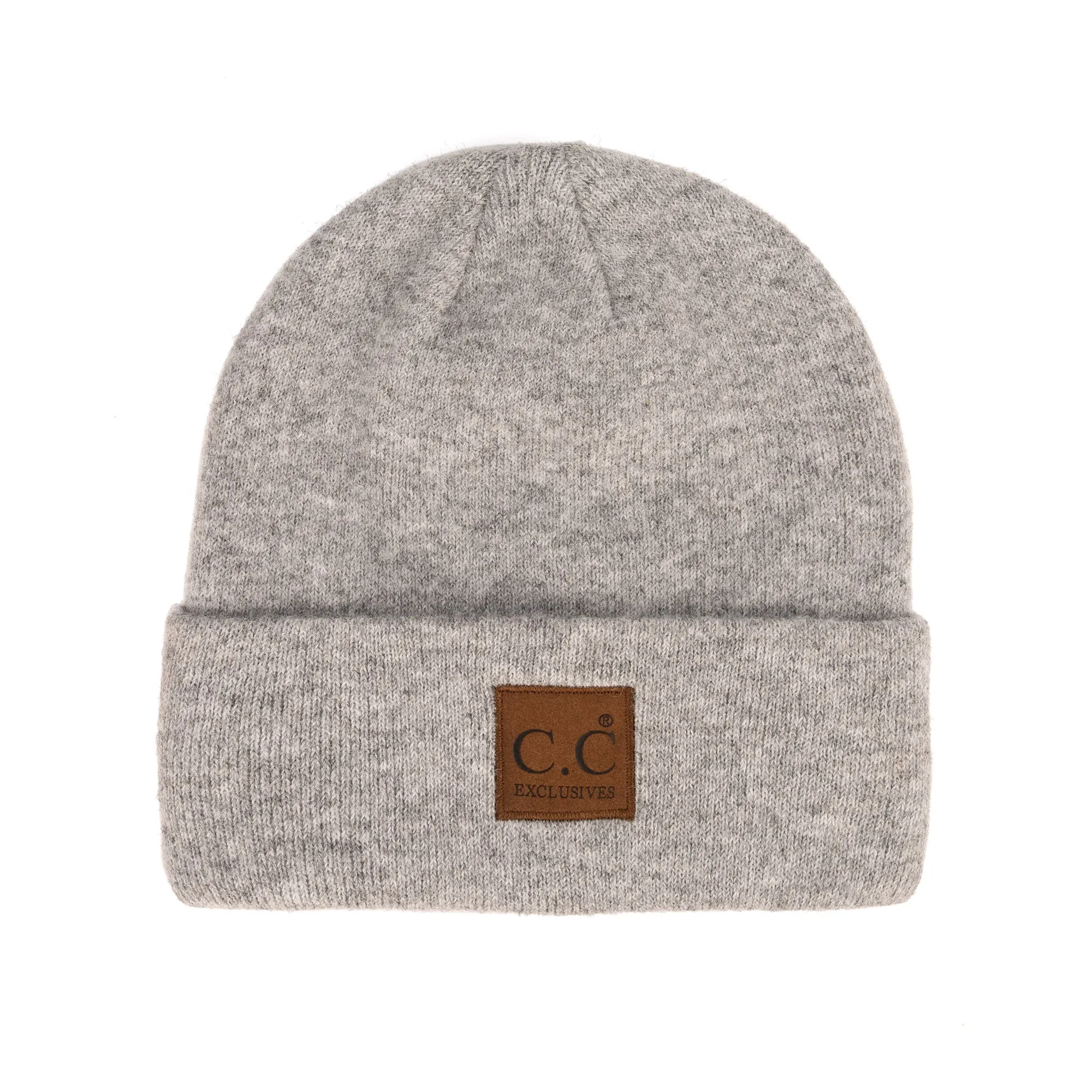 Eden Classic CC Beanie, Heather Grey