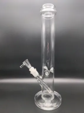 Effortless Straight Tube Glass Water Pipe | 14 | 14mm