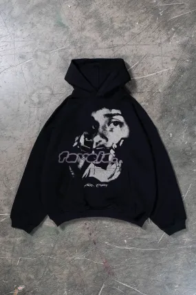 FACE TO FACE BLACK HOODIE