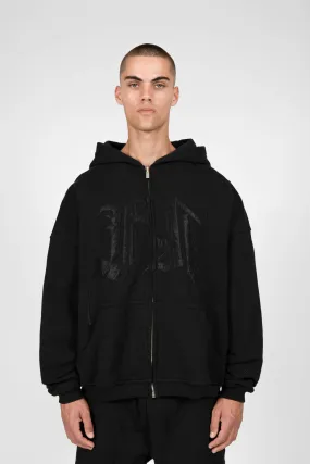 FF FLEECE BLACK FRONTZIP