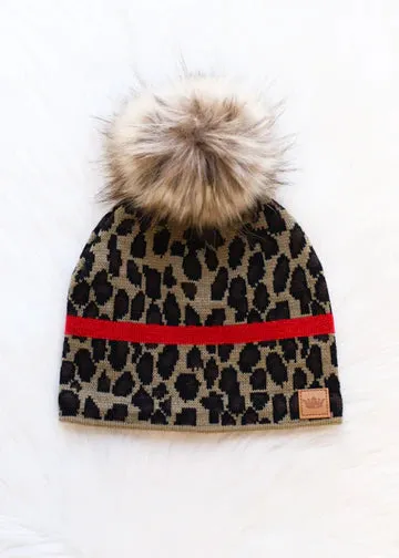 Fleece Lined Pom Beanie