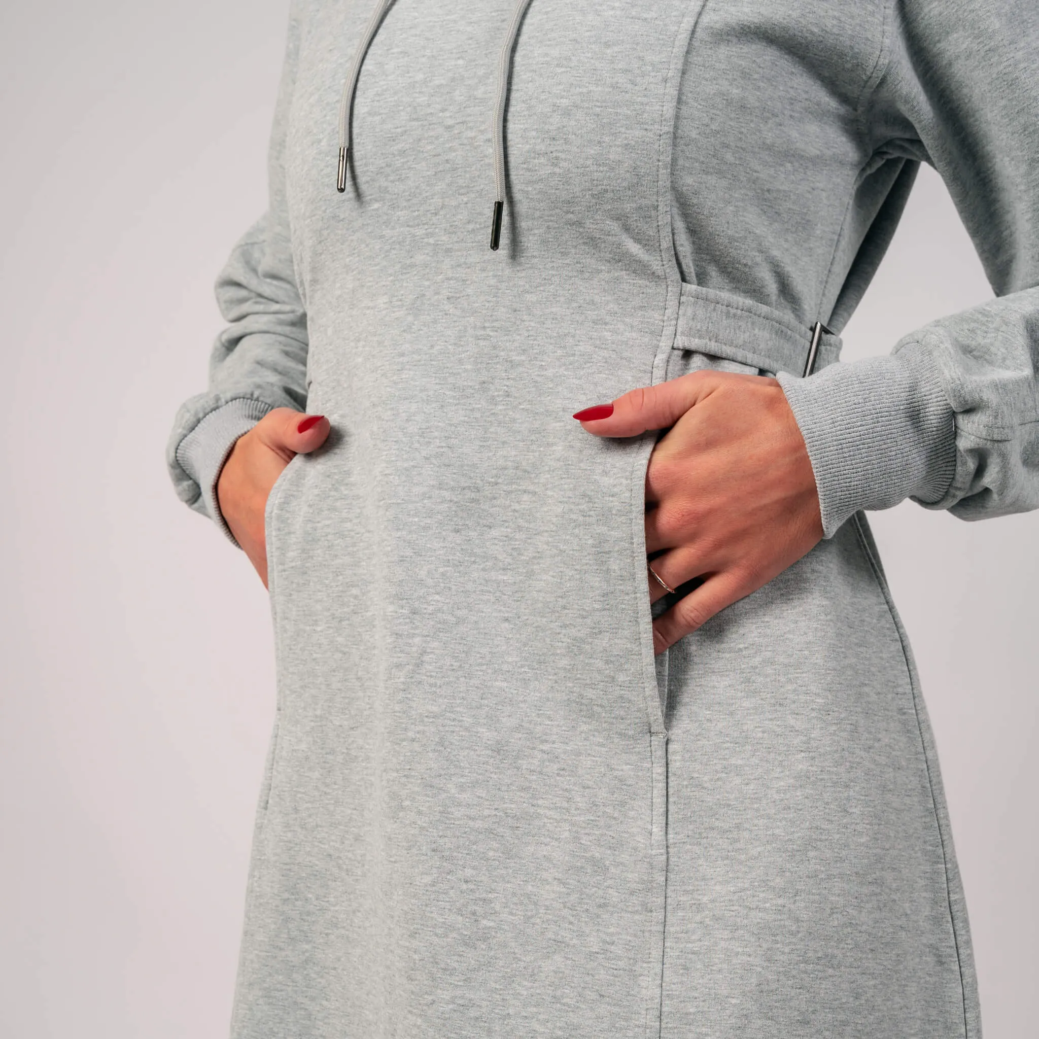 Heather Ideal Hoodie Dress