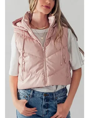 Hooded Puffer Vest