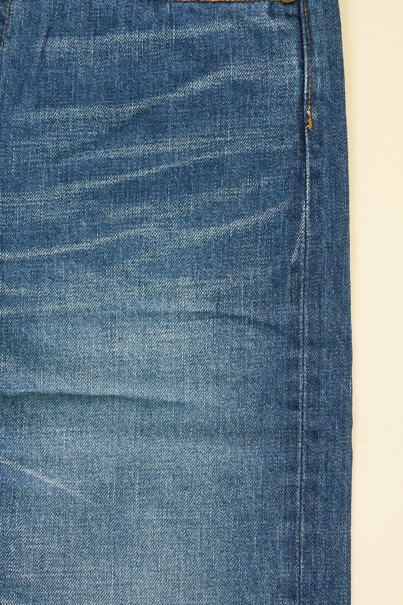 Japan Blue J404 Africa Classic Straight Mid Wash Selvedge Denim - 12.5oz