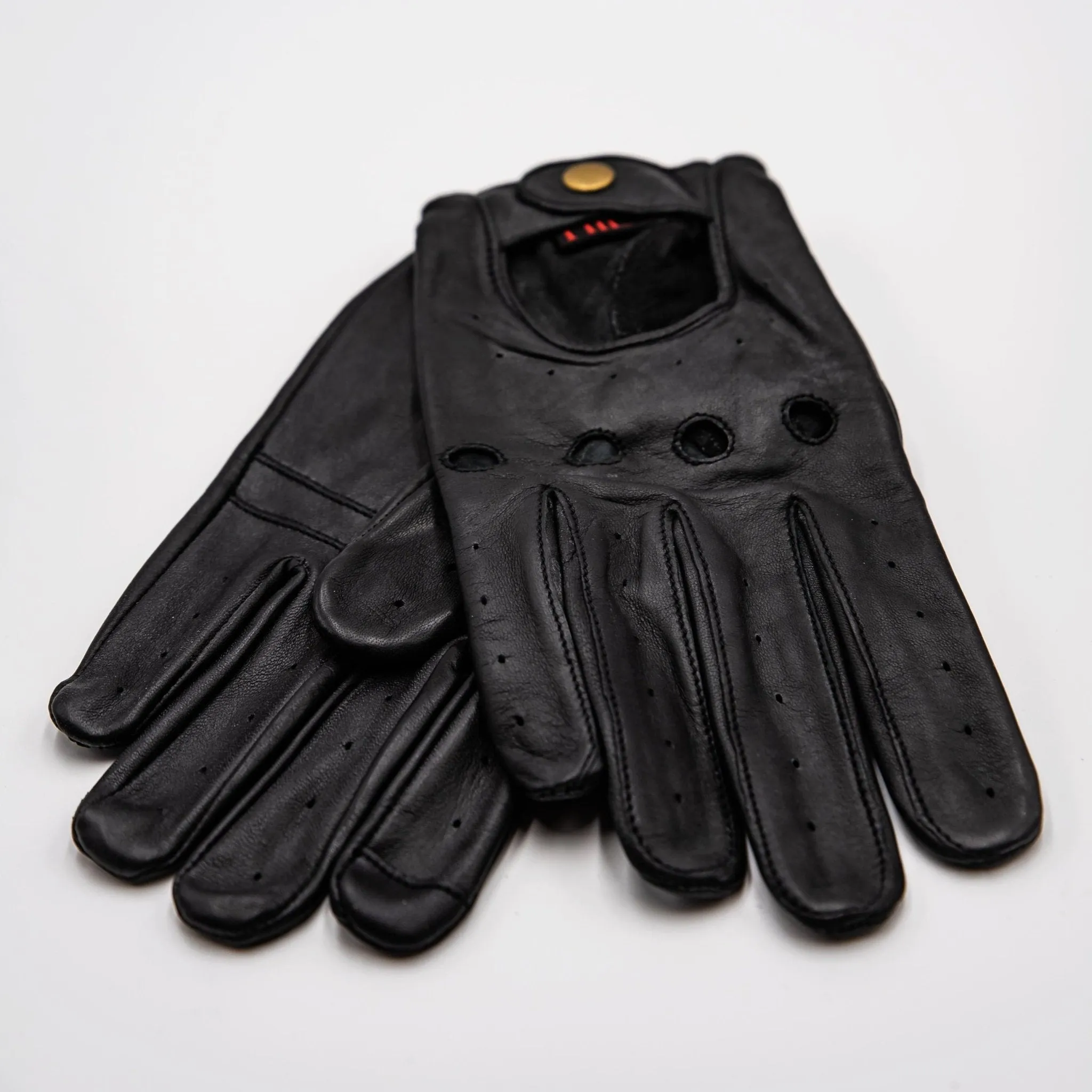 Leather Driving Gloves Men