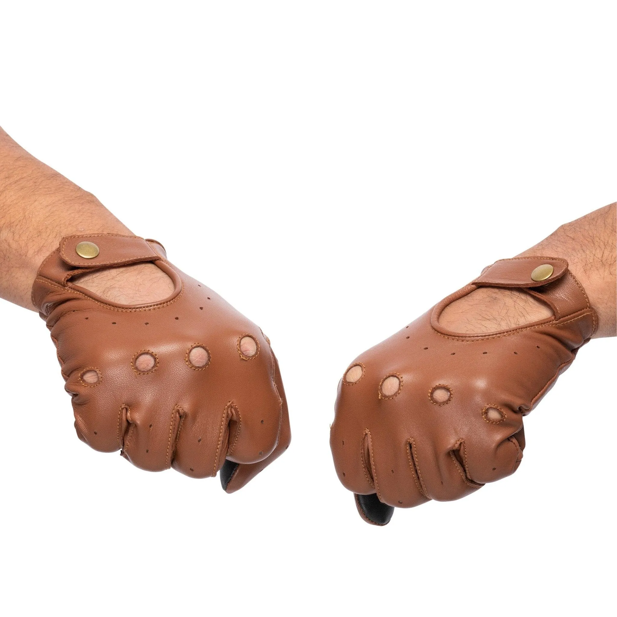 Leather Driving Gloves Men