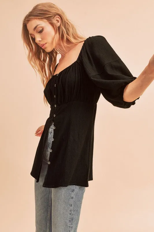 Lillet Button Down Top