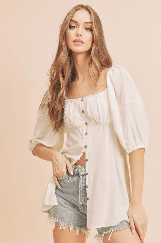 Lillet Button Down Top