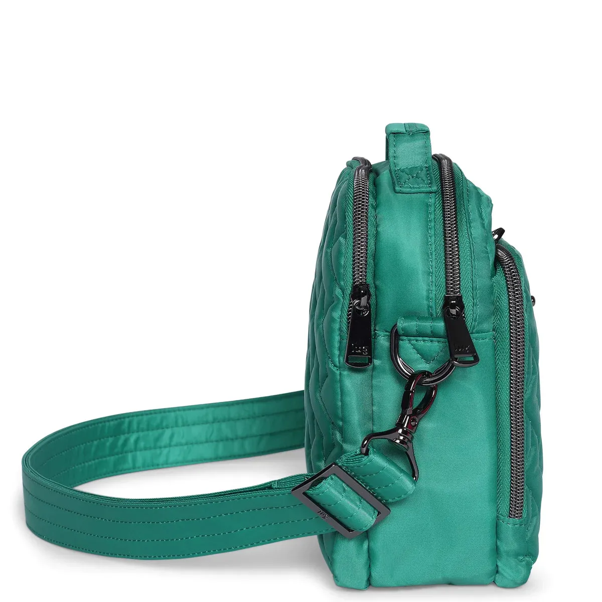 LUG Skeeter Convertible Crossbody in Kelly Green