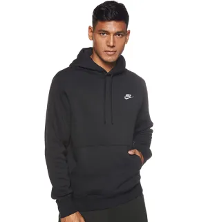 Nike Men's Club Over The Head Hoodie BV2654 010 black