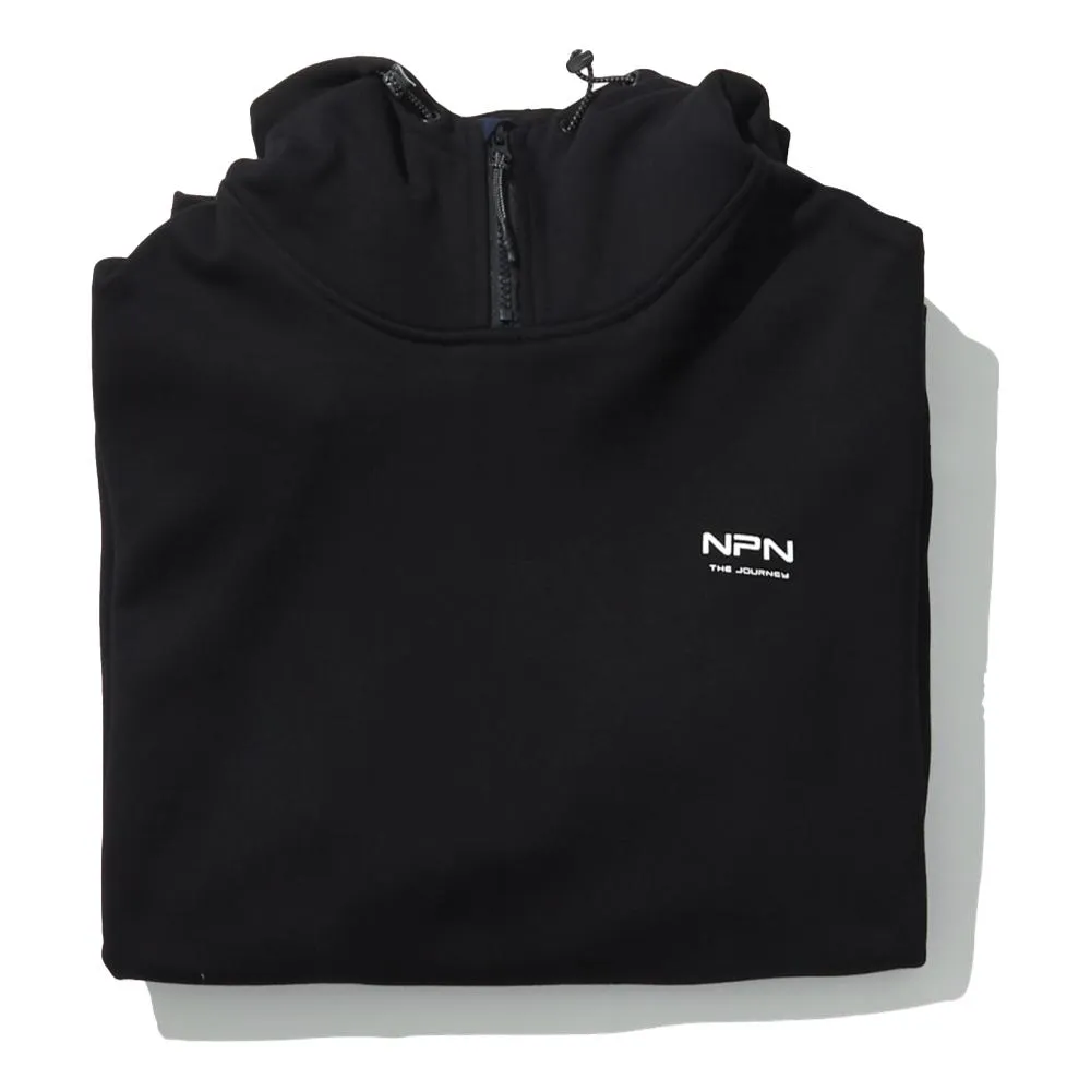 NINE POINT NINE STARDARD HOODIE-BLACK