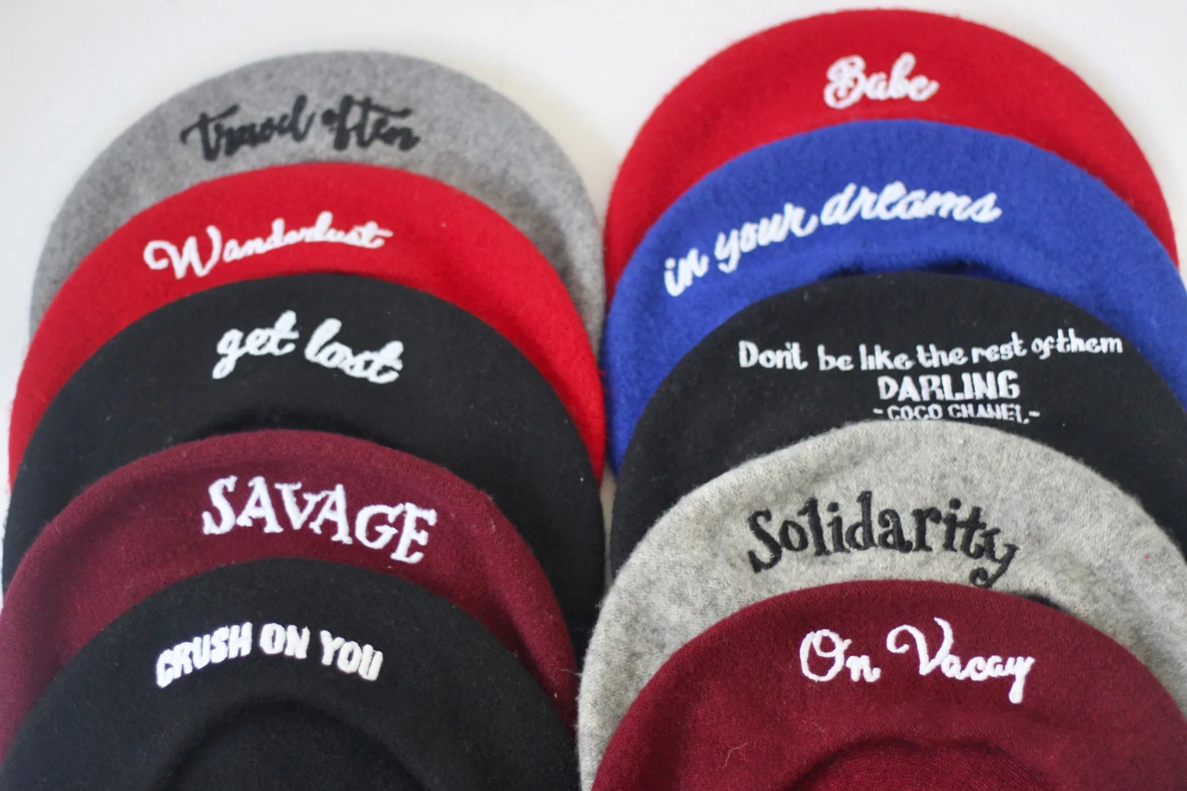 Personalized Beret Hat