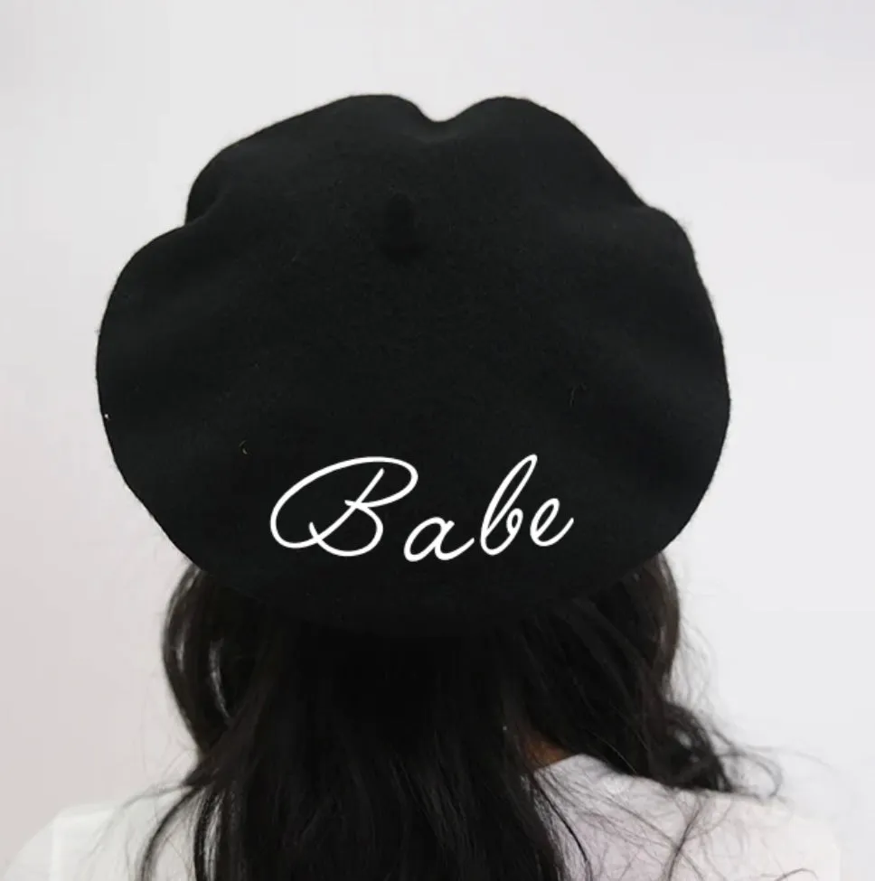 Personalized Beret Hat