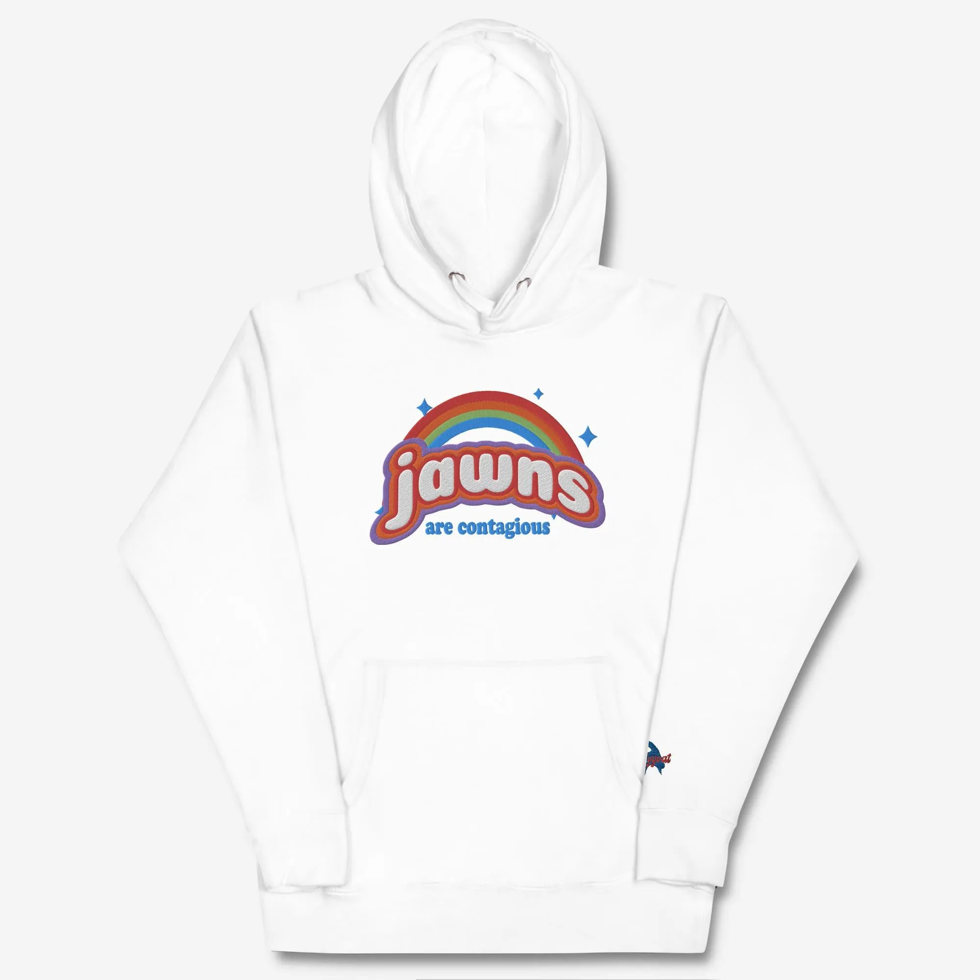 "Jawns Are Contagious" Embroidered Hoodie