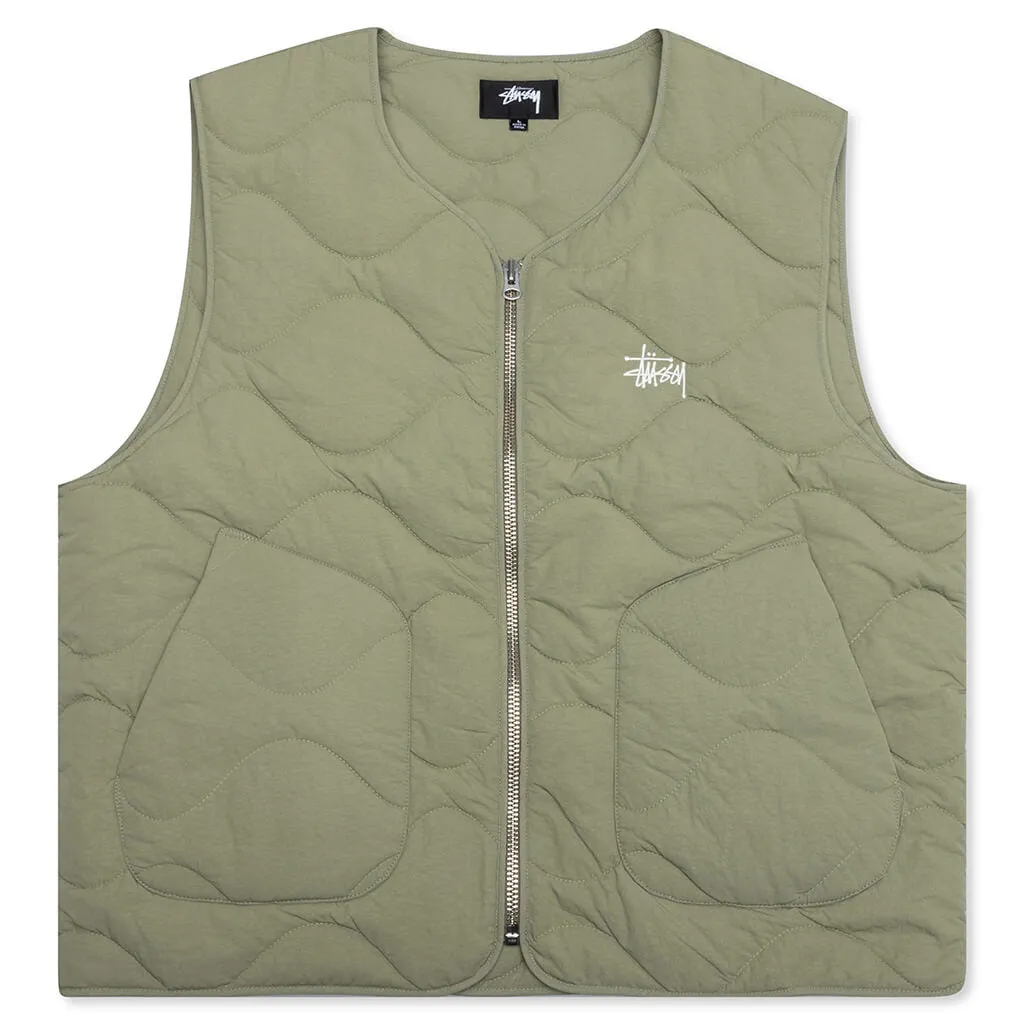 Recycled Nylon Liner Vest - Coyote