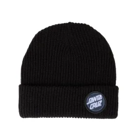 Santa Cruz beanie hat Other Dot Beanie SCA-BNE-0284 black one size