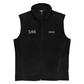 SigEp Letters Fleece Vest by Columbia