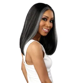 SP LACE UNIT 5 | Sensationnel Dashly Salt & Pepper Synthetic Lace Front Wig