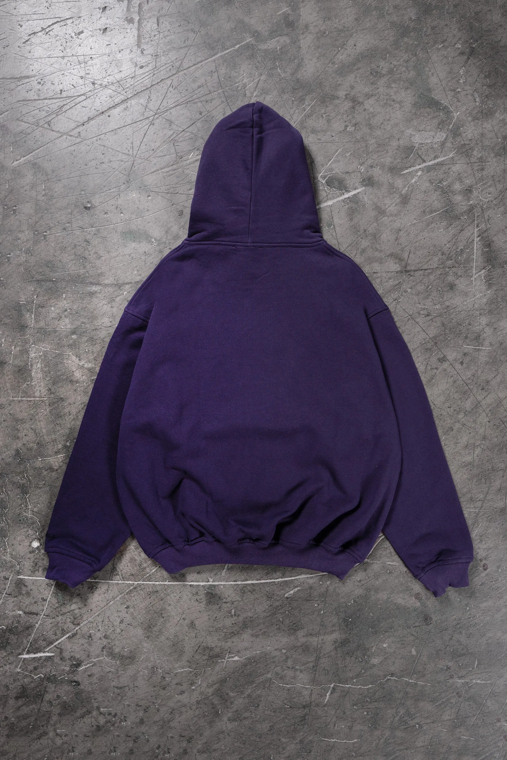 Space Mountain Plum Hoodie with Snap Buttons