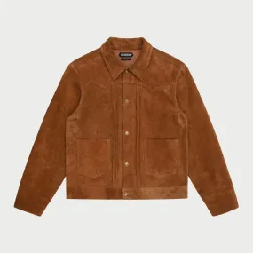 Suede Rancher Jacket (Cigar)