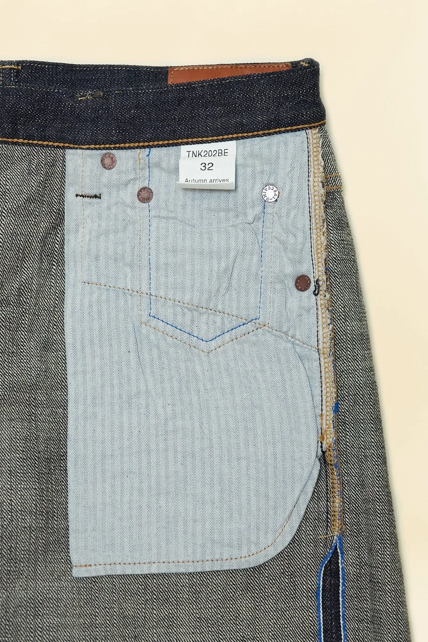 Tanuki 14oz "Zetto" High Rise Tapered Selvedge Jeans