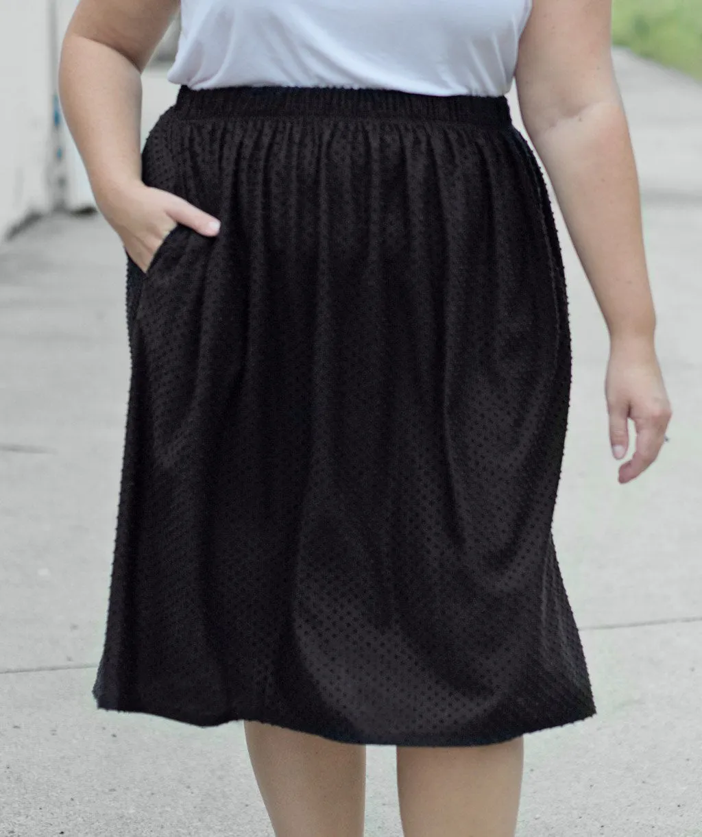 Tara Dotted Swiss Skirt