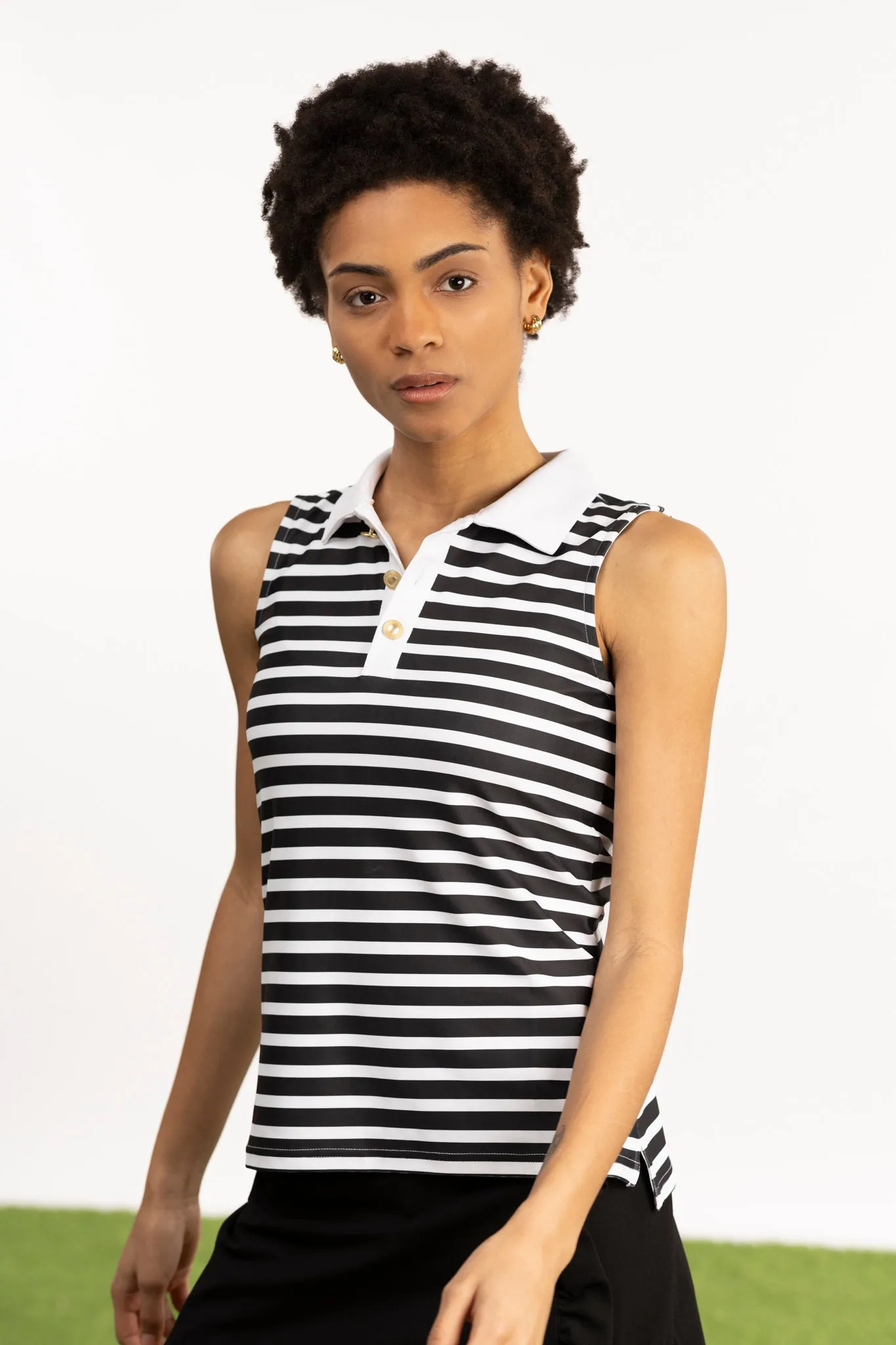 The Alice Polo - Beret Stripe