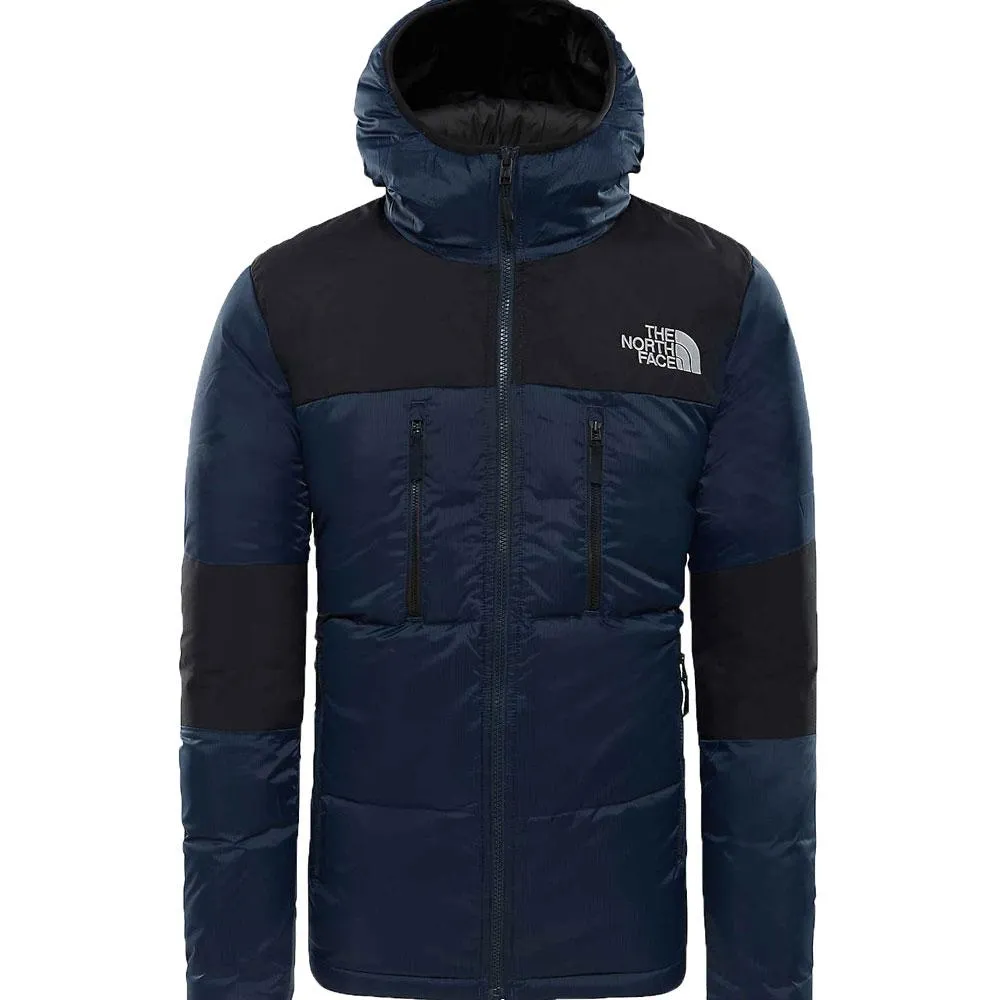 The North Face Himalayan Light Down Hooded Jacket - Navy And Black