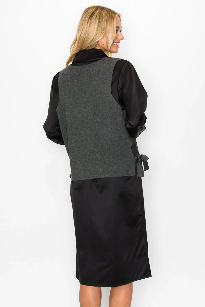 WHEMA KNIT VEST & DRESS