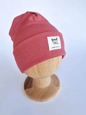 Winter beanie Raspberry